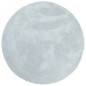 vidaXL Alfombra de pelo corto suave lavable HUARTE azul Ø 120 cm