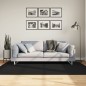 vidaXL Alfombra de pelo corto suave lavable HUARTE negro 140x200 cm vidaXL Alfombra de pelo corto suave lavable HUARTE negro 140x200 cm
