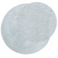 vidaXL Alfombra de pelo corto suave lavable HUARTE azul Ø 80 cm vidaXL Alfombra de pelo corto suave lavable HUARTE azul Ø 80 cm