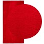 vidaXL Alfombra de pelo corto suave lavable HUARTE rojo 100x200 cm