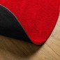vidaXL Alfombra de pelo corto suave lavable HUARTE rojo Ø 120 cm vidaXL Alfombra de pelo corto suave lavable HUARTE rojo Ø 120 cm