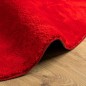 vidaXL Alfombra de pelo corto suave lavable HUARTE rojo Ø 120 cm vidaXL Alfombra de pelo corto suave lavable HUARTE rojo Ø 120 cm
