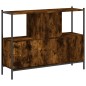 vidaXL Estantería madera de ingeniería roble ahumado 102x28x77,5 cm vidaXL Estantería madera de ingeniería roble ahumado 102x28x77,5 cm