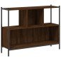 vidaXL Estantería madera de ingeniería marrón roble 102x28x77,5 cm