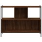 vidaXL Estantería madera de ingeniería marrón roble 102x28x77,5 cm