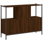 vidaXL Estantería madera de ingeniería marrón roble 102x28x77,5 cm