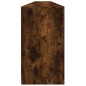 vidaXL Aparador con luces LED roble ahumado 283x37x67 cm vidaXL Aparador con luces LED roble ahumado 283x37x67 cm