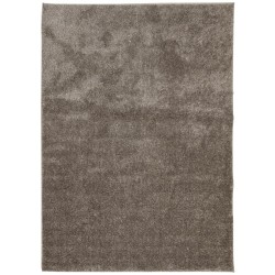 vidaXL Alfombra pelo largo aspecto brillante ISTAN gris 200x280 cm