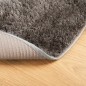 vidaXL Alfombra pelo largo aspecto brillante ISTAN gris Ø 200 cm vidaXL Alfombra pelo largo aspecto brillante ISTAN gris Ø 200 cm