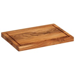 vidaXL Tabla de cortar madera maciza de acacia 35x25x2,5 cm