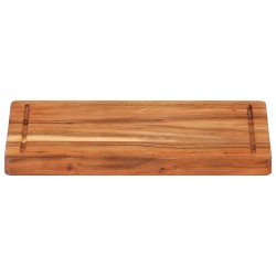 vidaXL Tabla de cortar madera maciza de acacia 35x25x2,5 cm