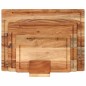 vidaXL Juego tablas de cortar con soporte 3 pzas madera maciza acacia vidaXL Juego tablas de cortar con soporte 3 pzas madera maciza acacia