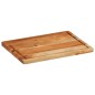 vidaXL Juego tablas de cortar con soporte 3 pzas madera maciza acacia vidaXL Juego tablas de cortar con soporte 3 pzas madera maciza acacia