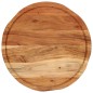 vidaXL Tabla de cortar madera maciza de acacia Ø40x2,5 cm vidaXL Tabla de cortar madera maciza de acacia Ø40x2,5 cm