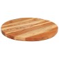 vidaXL Tabla de cortar madera maciza de acacia Ø40x2,5 cm vidaXL Tabla de cortar madera maciza de acacia Ø40x2,5 cm