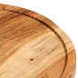 vidaXL Tabla de cortar madera maciza de acacia Ø40x2,5 cm vidaXL Tabla de cortar madera maciza de acacia Ø40x2,5 cm