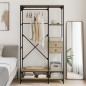 vidaXL Armario cajones madera ingeniería roble Sonoma 100x40x180 cm