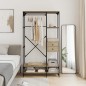 vidaXL Armario cajones madera ingeniería roble Sonoma 100x40x180 cm