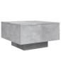 vidaXL Mesa de centro madera de ingeniería gris hormigón 55x55x31 cm vidaXL Mesa de centro madera de ingeniería gris hormigón 55x55x31 cm