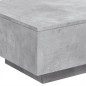vidaXL Mesa de centro madera de ingeniería gris hormigón 55x55x31 cm vidaXL Mesa de centro madera de ingeniería gris hormigón 55x55x31 cm