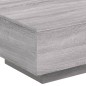 vidaXL Mesa de centro madera de ingeniería gris Sonoma 55x55x31 cm vidaXL Mesa de centro madera de ingeniería gris Sonoma 55x55x31 cm
