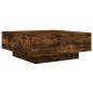 vidaXL Mesa de centro madera de ingeniería roble ahumado 80x80x31 cm vidaXL Mesa de centro madera de ingeniería roble ahumado 80x80x31 cm
