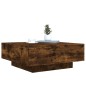 vidaXL Mesa de centro madera de ingeniería roble ahumado 80x80x31 cm vidaXL Mesa de centro madera de ingeniería roble ahumado 80x80x31 cm