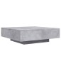 vidaXL Mesa de centro madera de ingeniería gris hormigón 100x100x31 cm vidaXL Mesa de centro madera de ingeniería gris hormigón 100x100x31 cm