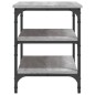 vidaXL Banco zapatero madera de ingeniería gris Sonoma 70x38,5x49 cm vidaXL Banco zapatero madera de ingeniería gris Sonoma 70x38,5x49 cm
