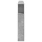 vidaXL Cabecero LED madera ingeniería gris hormigón 200x18,5x103,5 cm vidaXL Cabecero LED madera ingeniería gris hormigón 200x18,5x103,5 cm