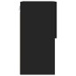 vidaXL Mueble para TV con luces LED negro 40,5x30x60 cm vidaXL Mueble para TV con luces LED negro 40,5x30x60 cm