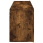 vidaXL Muebles para TV de pared 2 unidades roble ahumado 60x30x41 cm