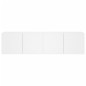 vidaXL Muebles para TV de pared 2 unidades blanco 80x30x41 cm