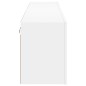 vidaXL Muebles para TV de pared 2 unidades blanco 80x30x41 cm