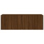 vidaXL Muebles para TV de pared 2 unidades roble marrón 60x30x41 cm