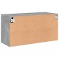 vidaXL Mueble para TV de pared gris hormigón 80x30x41 cm vidaXL Mueble para TV de pared gris hormigón 80x30x41 cm