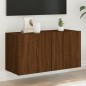vidaXL Mueble para TV de pared roble marrón 80x30x41 cm vidaXL Mueble para TV de pared roble marrón 80x30x41 cm