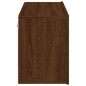vidaXL Mueble para TV de pared roble marrón 80x30x41 cm vidaXL Mueble para TV de pared roble marrón 80x30x41 cm