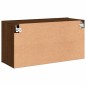 vidaXL Mueble para TV de pared roble marrón 80x30x41 cm vidaXL Mueble para TV de pared roble marrón 80x30x41 cm