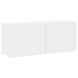 vidaXL Mueble para TV de pared blanco 100x30x41 cm