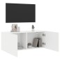 vidaXL Mueble para TV de pared blanco 100x30x41 cm vidaXL Mueble para TV de pared blanco 100x30x41 cm