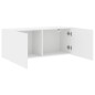 vidaXL Mueble para TV de pared blanco 100x30x41 cm vidaXL Mueble para TV de pared blanco 100x30x41 cm