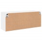 vidaXL Mueble para TV de pared blanco 100x30x41 cm vidaXL Mueble para TV de pared blanco 100x30x41 cm