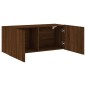 vidaXL Mueble para TV de pared roble marrón 100x30x41 cm vidaXL Mueble para TV de pared roble marrón 100x30x41 cm