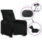 vidaXL Sillón eléctrico reclinable elevable de tela negro vidaXL Sillón eléctrico reclinable elevable de tela negro