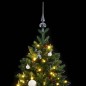 vidaXL Árbol de Navidad artificial con bisagras 150 LED y bolas 150 cm vidaXL Árbol de Navidad artificial con bisagras 150 LED y bolas 150 cm