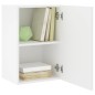 vidaXL Muebles TV de pared 2 uds madera ingeniería blanco 100x30x30 cm vidaXL Muebles TV de pared 2 uds madera ingeniería blanco 100x30x30 cm
