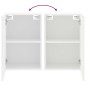 vidaXL Muebles TV de pared 2 uds madera ingeniería blanco 100x30x30 cm vidaXL Muebles TV de pared 2 uds madera ingeniería blanco 100x30x30 cm