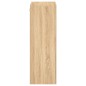 vidaXL Mueble TV de pared madera ingeniería roble Sonoma 40,5x30x90 cm