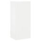 vidaXL Mueble de TV de pared madera ingeniería blanco 40,5x30x90 cm
